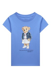 Хлопковая футболка Polo Ralph Lauren