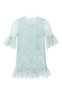 Платье из хлопка и вискозы Dolce & Gabbana