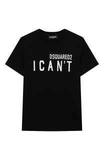 Хлопковая футболка Dsquared2