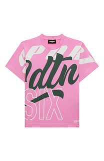 Хлопковая футболка Dsquared2