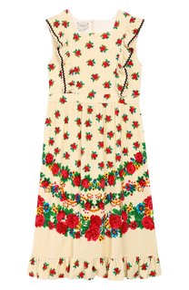Хлопковое платье Gucci