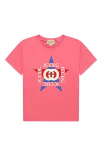Хлопковая футболка Gucci
