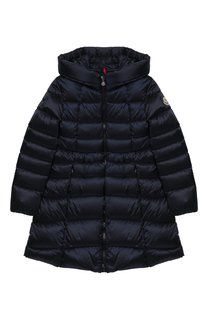 Пуховое пальто с капюшоном Moncler Enfant