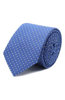 Шелковый галстук с узором Dal Lago