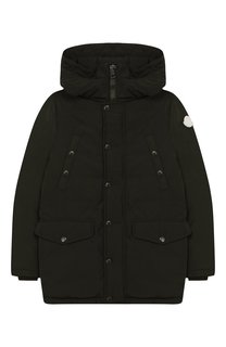 Пуховая парка с капюшоном Moncler Enfant