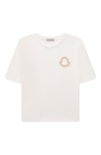 Хлопковая футболка Moncler