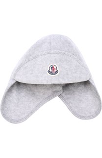 Шапка с логотипом бренда Moncler Enfant