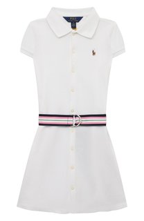 Хлопковое платье Polo Ralph Lauren