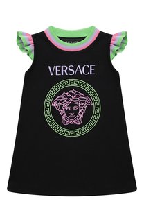 Хлопковое платье Versace