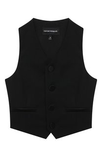 Шерстяной жилет Emporio Armani
