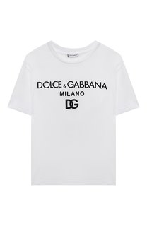 Хлопковая футболка Dolce & Gabbana