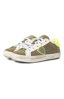 Текстильные кеды Philippe Model Junior
