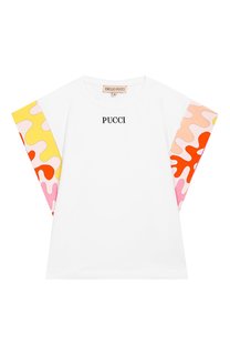 Хлопковая футболка Emilio Pucci