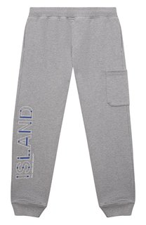 Хлопковые джоггеры Stone Island