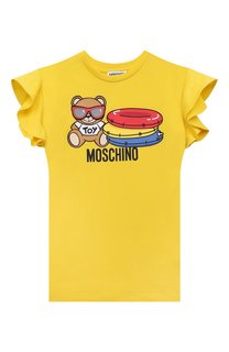 Хлопковое платье Moschino