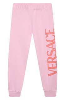 Хлопковые джоггеры Versace