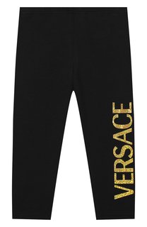 Хлопковые брюки Versace