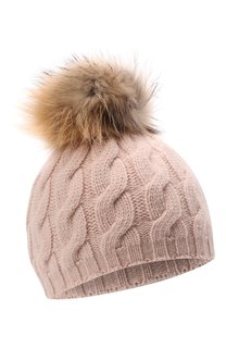 Шерстяная шапка с мехом Il Gufo