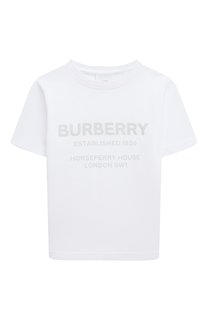 Хлопковая футболка Burberry