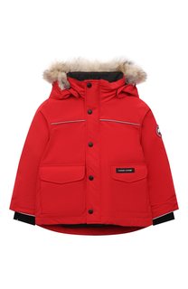 Пуховая парка Logan с меховой отделкой Canada Goose