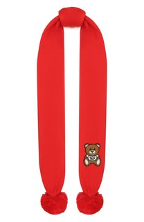 Хлопковый шарф Moschino