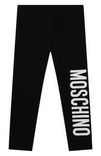 Хлопковые леггинсы Moschino