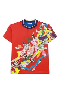 Хлопковая футболка Dolce & Gabbana