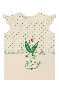 Хлопковая футболка Gucci