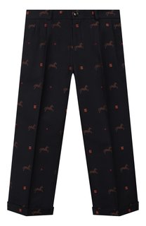 Хлопковые брюки Gucci