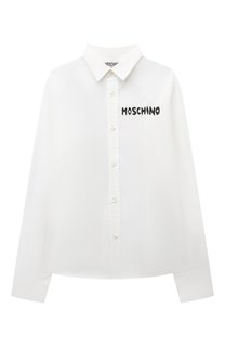 Хлопковая рубашка Moschino