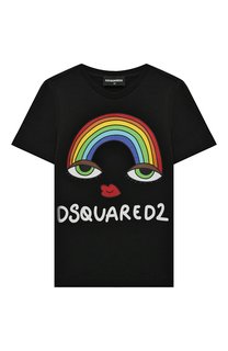 Хлопковая футболка Dsquared2