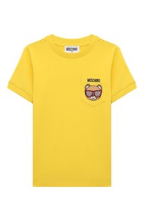 Хлопковая футболка Moschino