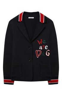 Хлопковый жакет Dolce & Gabbana