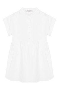 Хлопковое мини-платье Philosophy di Lorenzo Serafini Kids