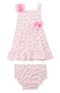 Комплект из хлопкового платья с шортами Aletta