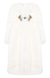 Шерстяное пальто с воротником-стойкой Dolce & Gabbana