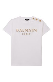 Хлопковая футболка Balmain