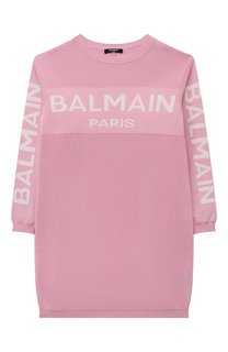 Хлопковое платье Balmain