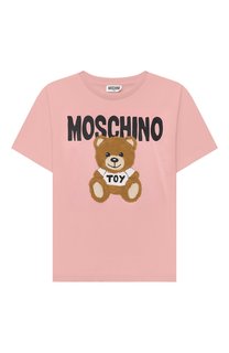 Хлопковая футболка Moschino
