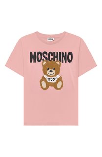 Хлопковая футболка Moschino