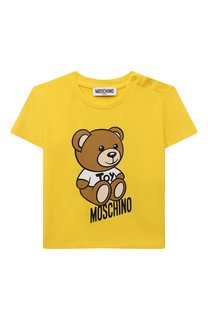 Хлопковая футболка Moschino