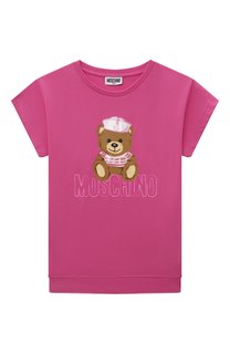 Хлопковая футболка Moschino