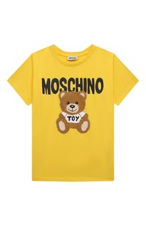 Хлопковая футболка Moschino