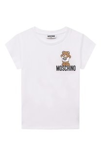 Хлопковая футболка Moschino