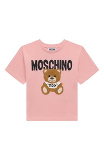 Хлопковая футболка Moschino