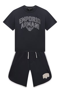 Комплект из футболки и шорт Emporio Armani