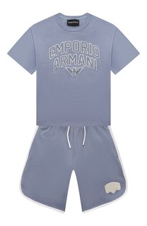 Комплект из футболки и шорт Emporio Armani