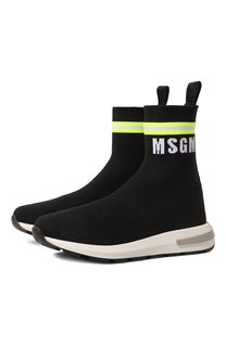 Текстильные кроссовки MSGM kids