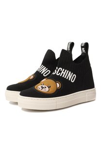 Текстильные кеды Moschino