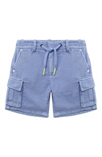 Шорты из хлопка и льна Scotch&Soda